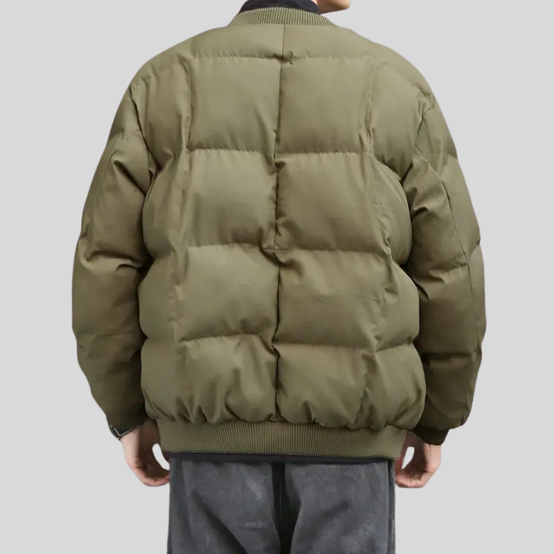 Alpine Quilted Bomber