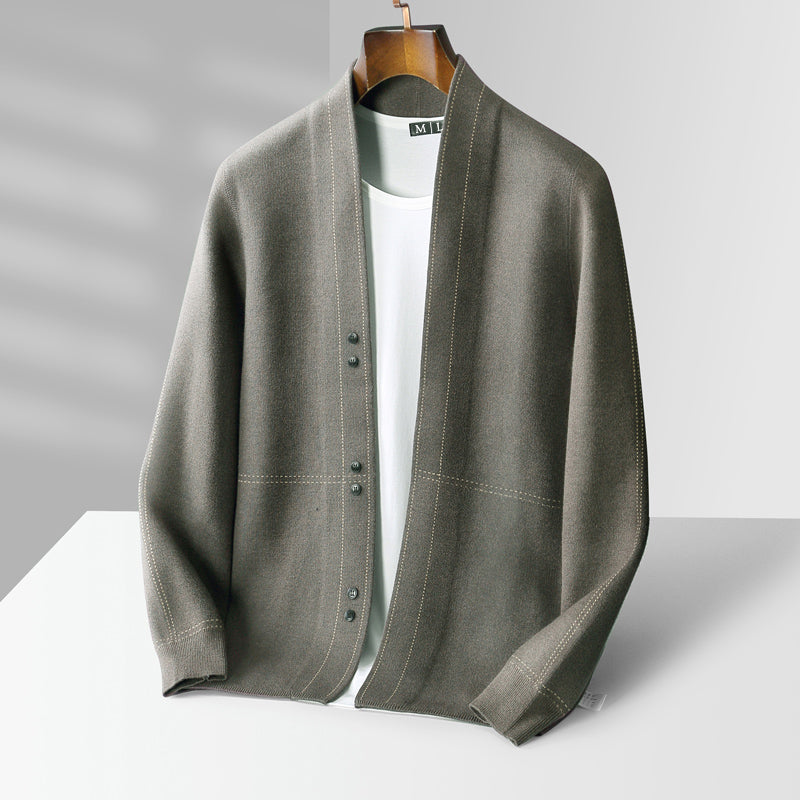 Wool Crest Cardigan