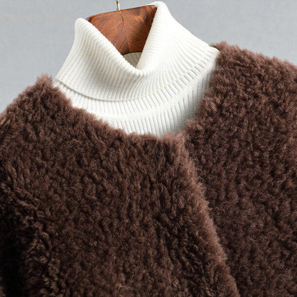 Amelie Shearling Coat
