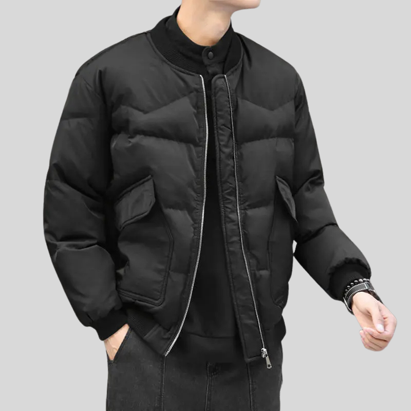 Alpine Quilted Bomber