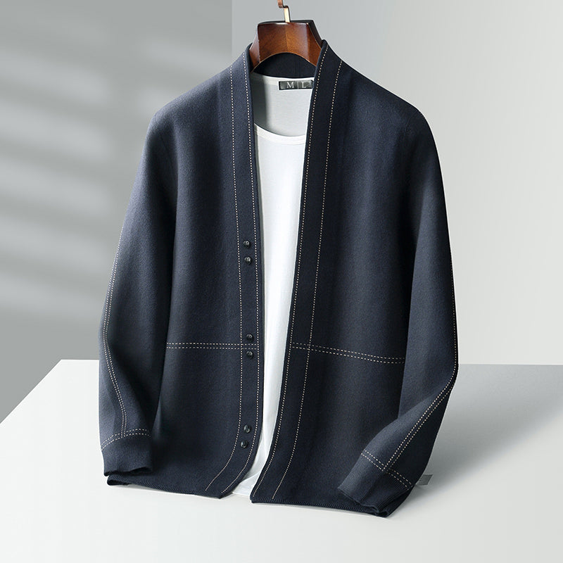 Wool Crest Cardigan